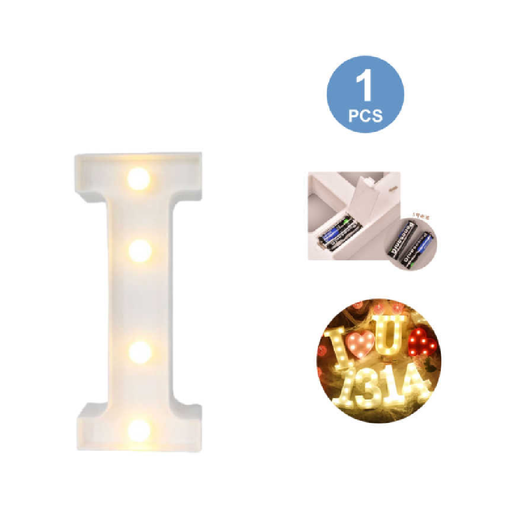 LED Letter Light Sign 'I' 22cm