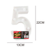 LED Number Light Sign '5' 22cm