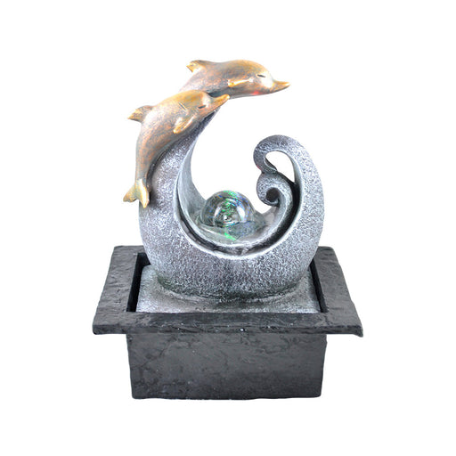 Leaping Dolphins - Fountains &amp; Water Features by Casaliving