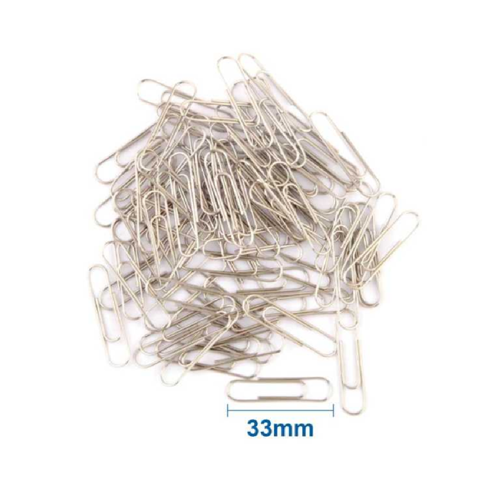 Paper Clips Sliver 3380pcs