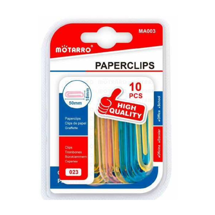 Paper Clips Clear Assorted 5010pcs