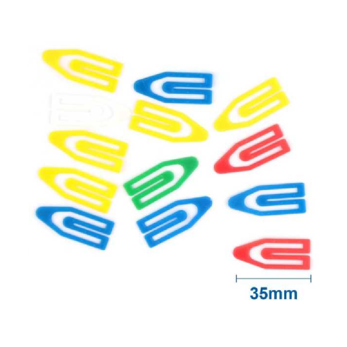 Paper Clips Arow Assorted 3520pcs