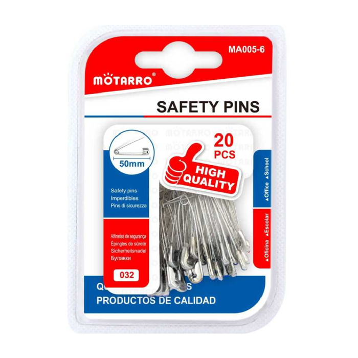 Safety Pins Silver 5020pcs