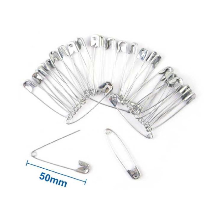 Safety Pins Silver 5020pcs