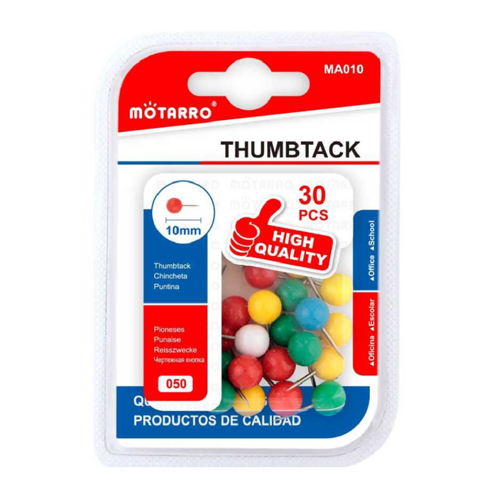 Push Pins Assorted Colors 1030pcs