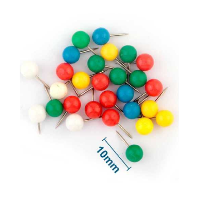 Push Pins Assorted Colors 1030pcs