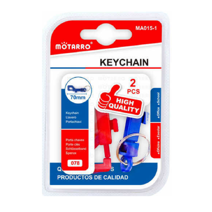 Plastic Key Chain J-Clips 702pcs
