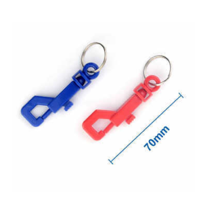 Plastic Key Chain J-Clips 702pcs