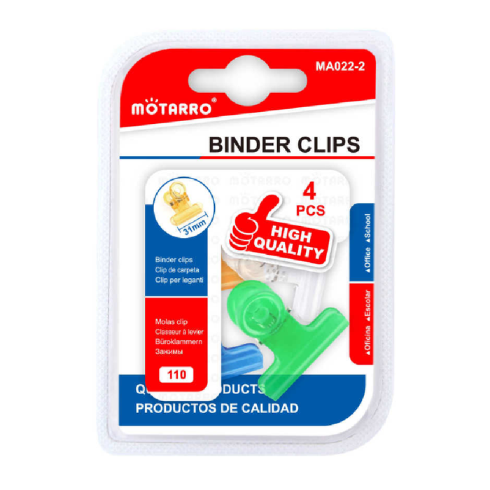 Binder Clips Multi Color 314pcs