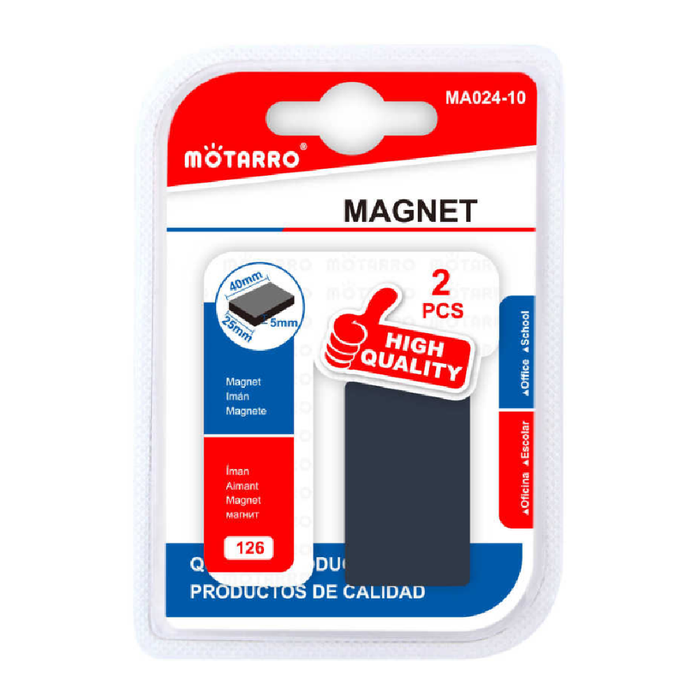 Magnet Sqaure 40 × 25 × 52pcs