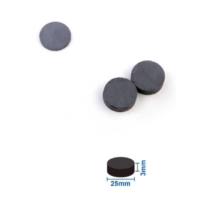 Magnet Round 25× 37pcs