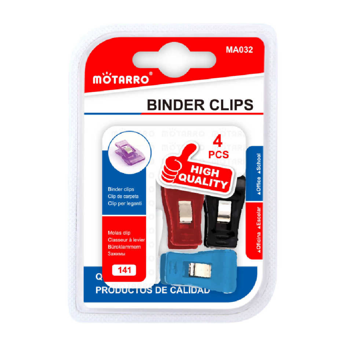Binder Clips 4pcs