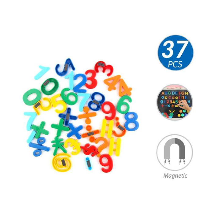 Magnet Numbers & Symbols 37pcs