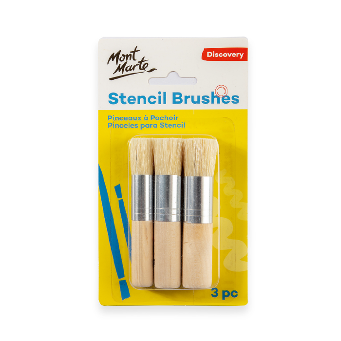 Stencil Brushes 3pcs