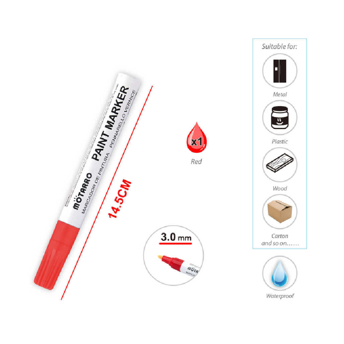 Paint Marker Red