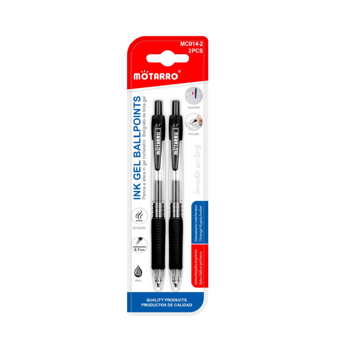 Ink Gel Pen Black 0.7 × 1452pcs