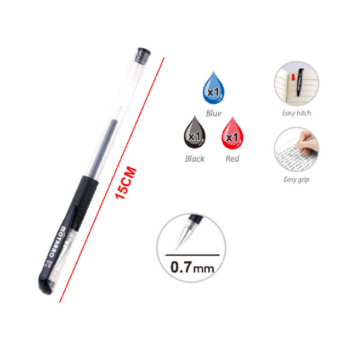 Gel Pen Assorted 0.7 × 1503pcs