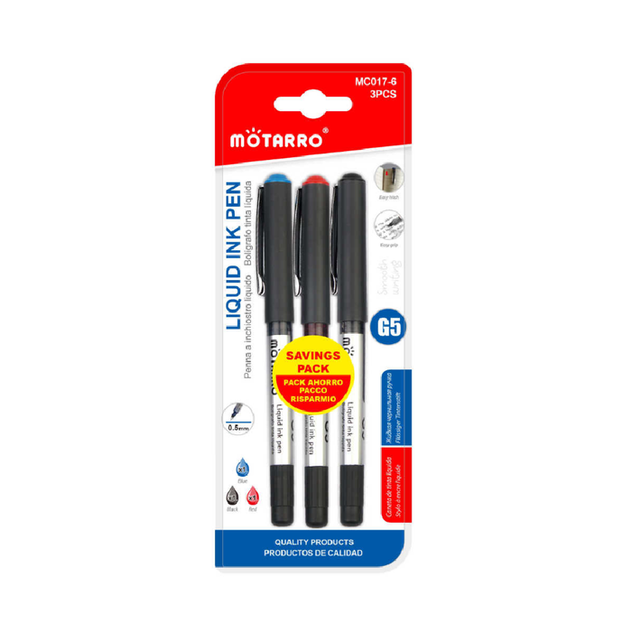 G5 Liquid Ink Pen Assorted Color 0.5 × 1403pcs