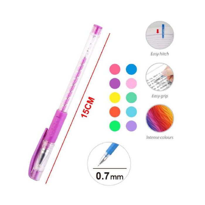 Fluorescent Pen Assorted Colors 0.710pcs