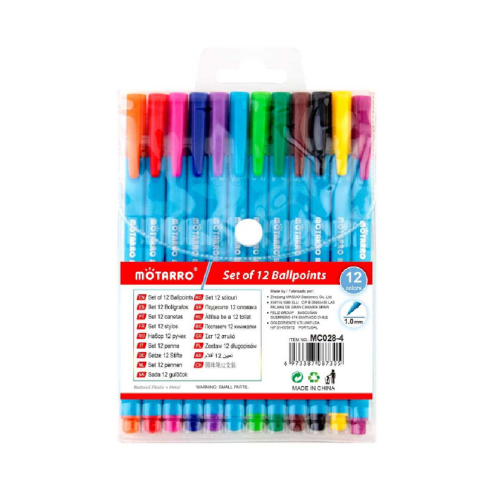 Set of 12 Color Pen 1.012pcs