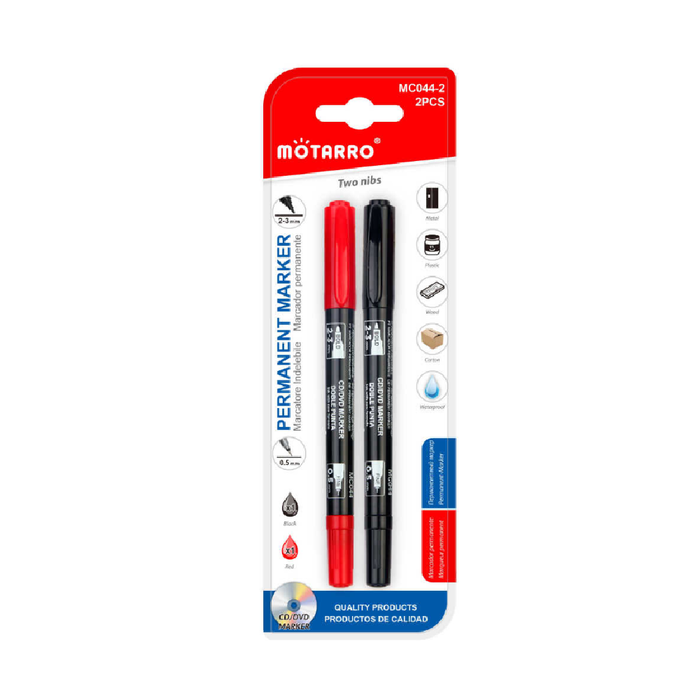 Double-Ended Permanent Marker 2-32pcs