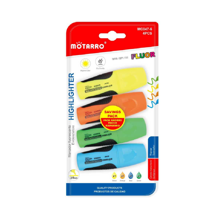 Highlighter Assorted Colors 2/54pcs