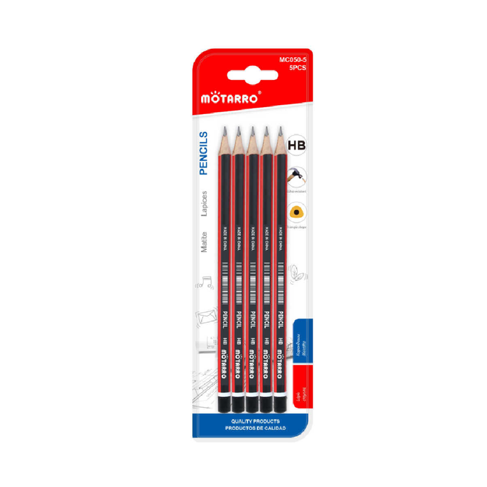 Pencil HB 5pcs
