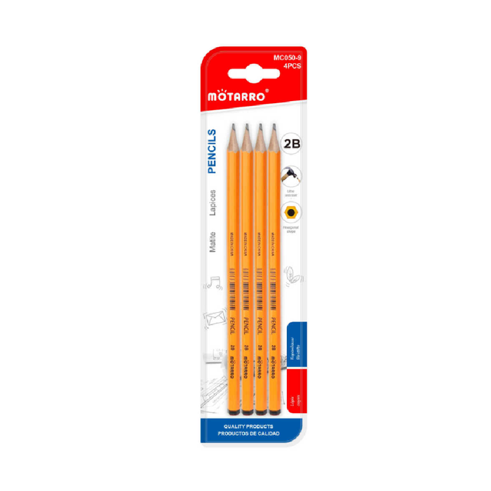 Pencil 2B 4pcs