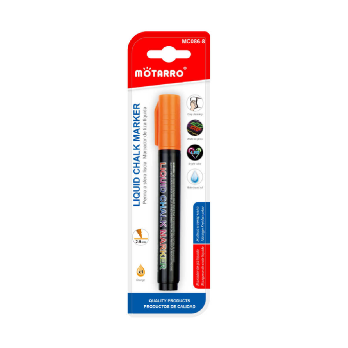 Liquid Chalk Marker Orange 5