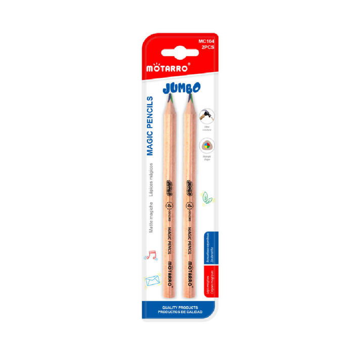 4 in One Colored Pencil 2pcs