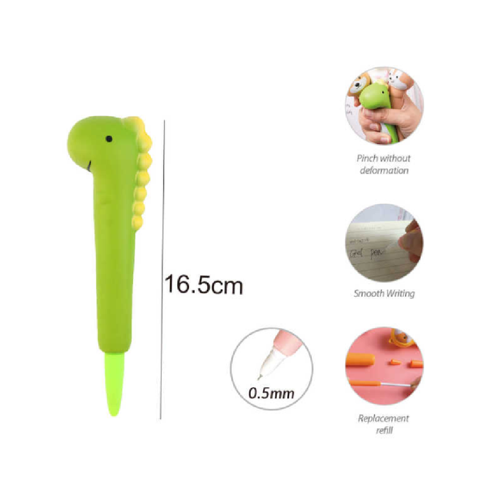 Gel Pen Dinosaurs 0.7