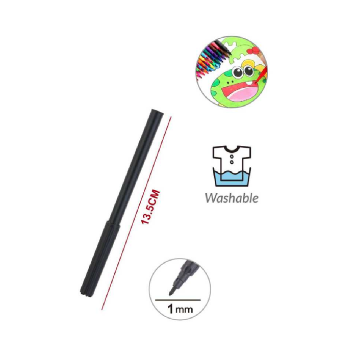 Kid Watercolor Pen 124pcs