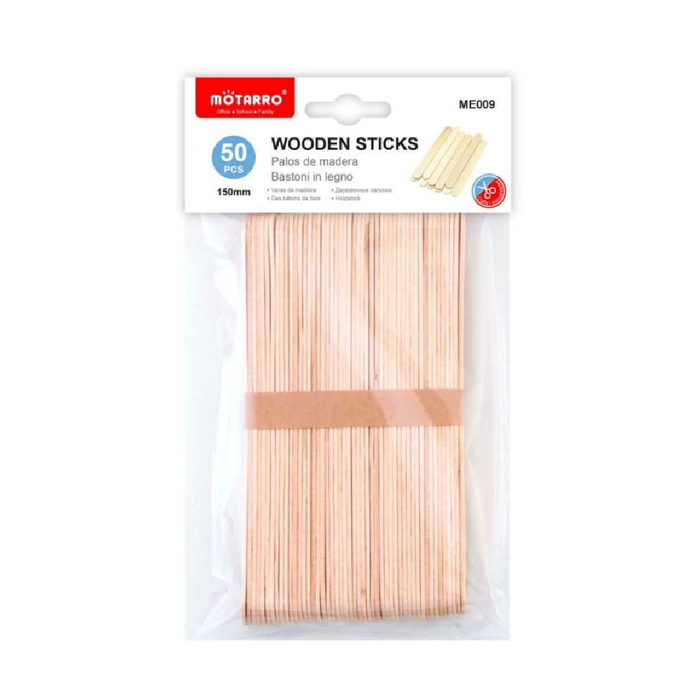 Jumbo Wooden Craft Sticks Natural 15050pcs