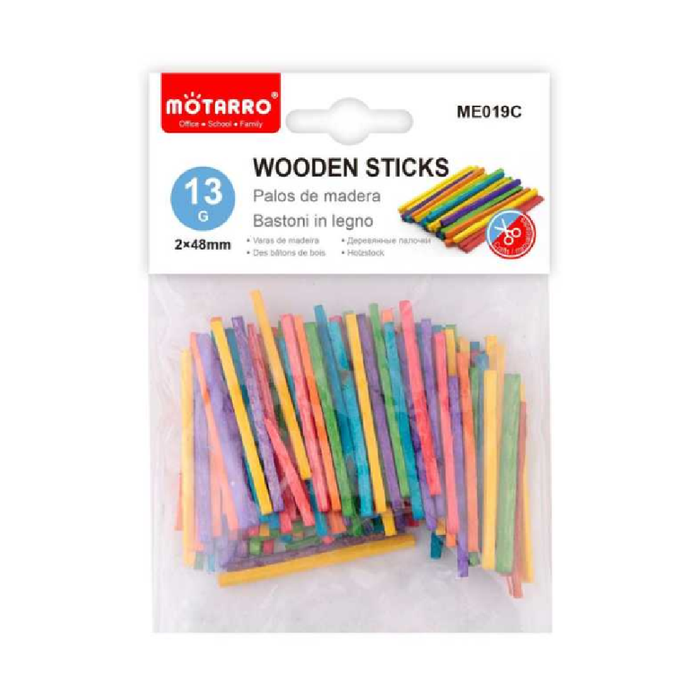 Wooden Match Sticks Color 2 × 4815g