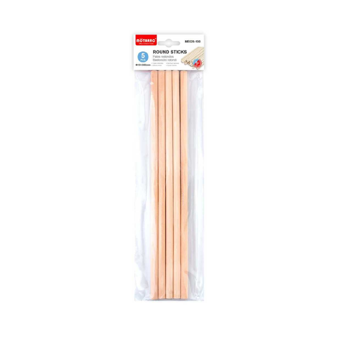 Wooden Craft Sticks Round 10× 3005pcs