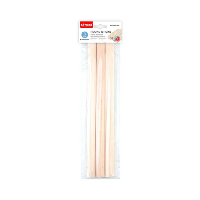 Wooden Craft Sticks Round 20× 3003pcs