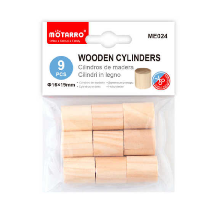 Wooden Cylinder 16x199pcs