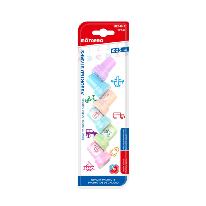 Stamps Transport 6pcs