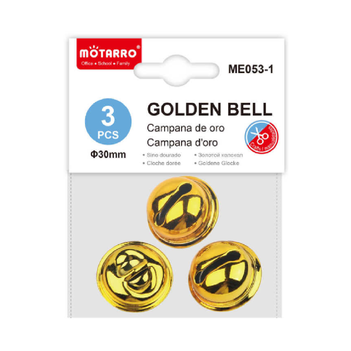 Golden Decorative Bells 303pcs