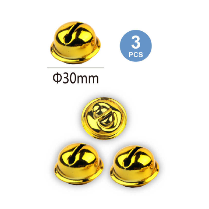Golden Decorative Bells 303pcs
