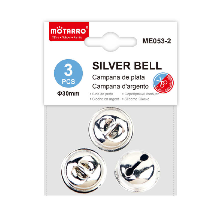 Silver Decorative Bells 303pcs