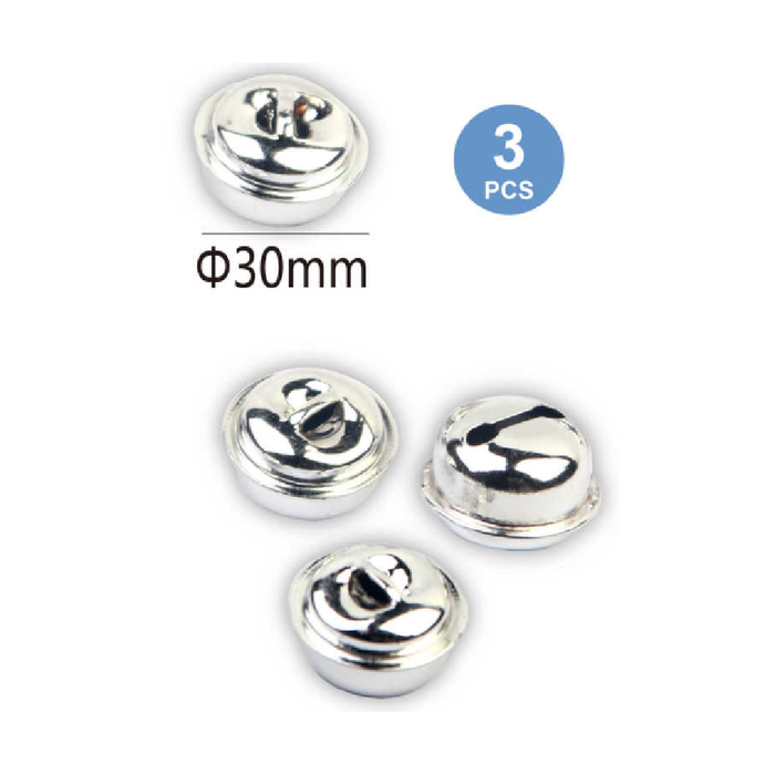 Silver Decorative Bells 303pcs