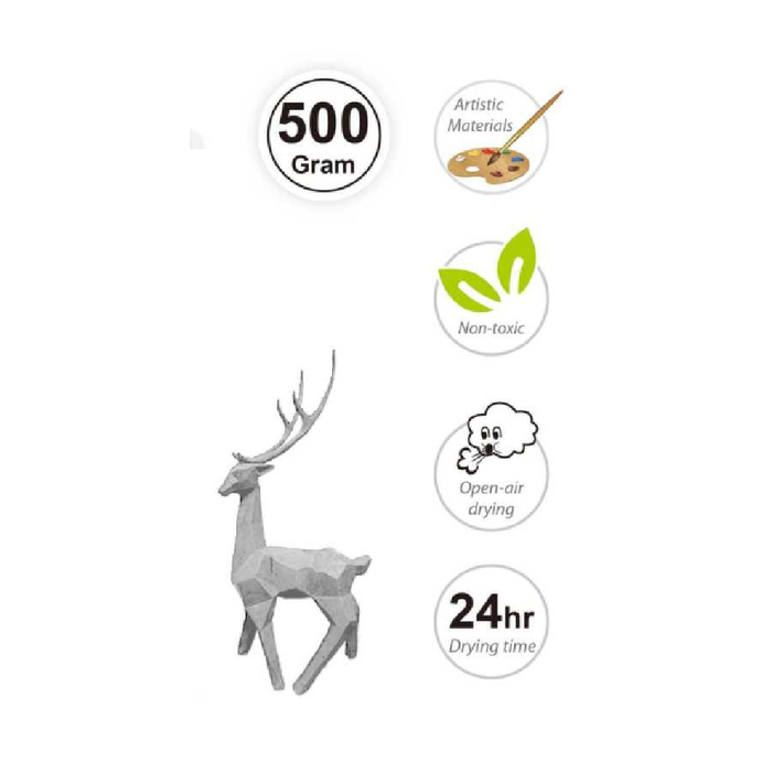 Modelling Clay White 500g