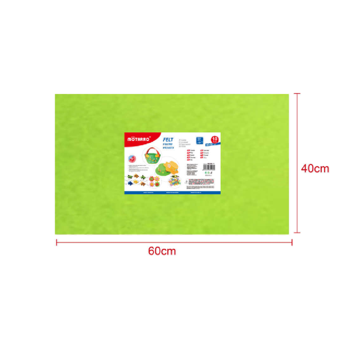 FeltBoard 40 × 60cm × 2 Green