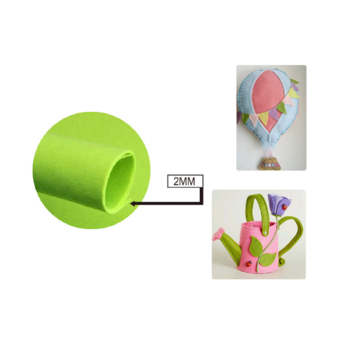 FeltBoard 40 × 60cm × 2 Green