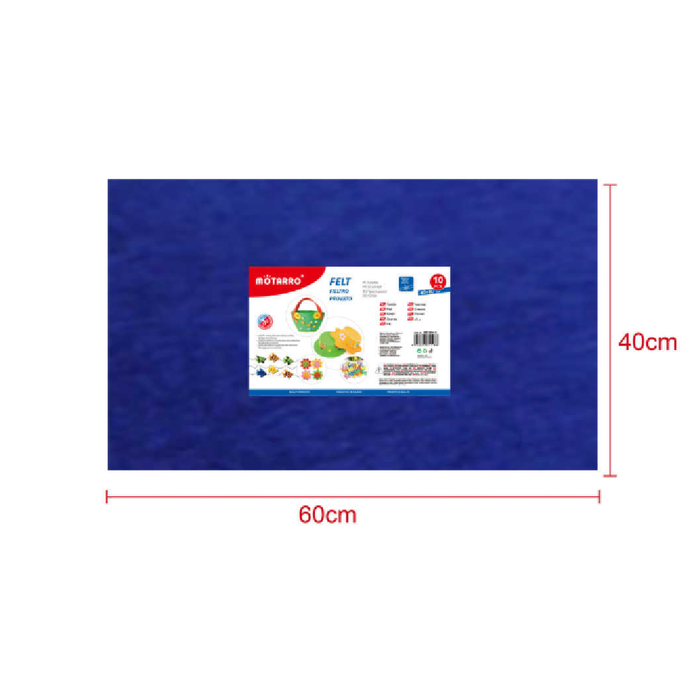 FeltBoard 40 × 60cm × 2 Navy