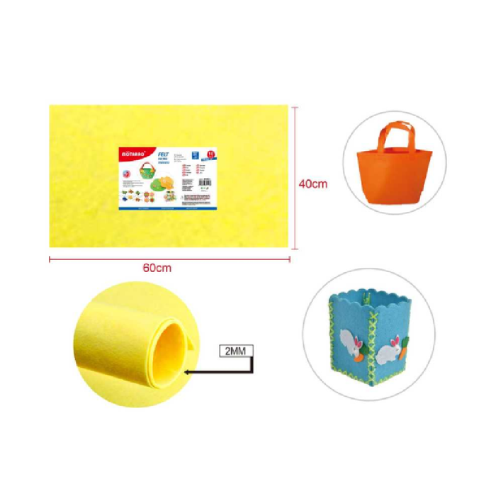 Double Head Marker 60cm × 40cm Yellow