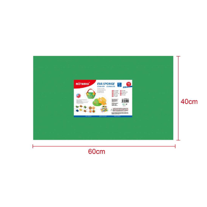EVA Foam Sheet 40 × 60cm × 2Grass Green