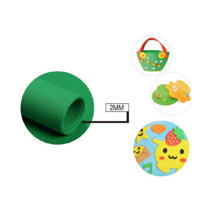 EVA Foam Sheet 40 × 60cm × 2Grass Green