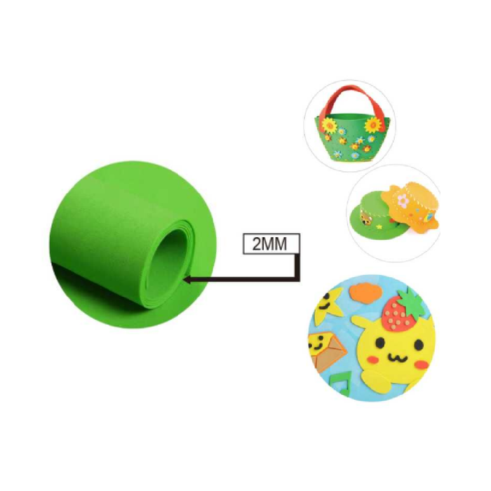 EVA Foam Sheet 40 × 60cm × 2Avocado Green